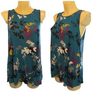 ❗$1 Bundled❗APT 9 Essentials Blue White Pink Yellow Grey Floral Tank Top